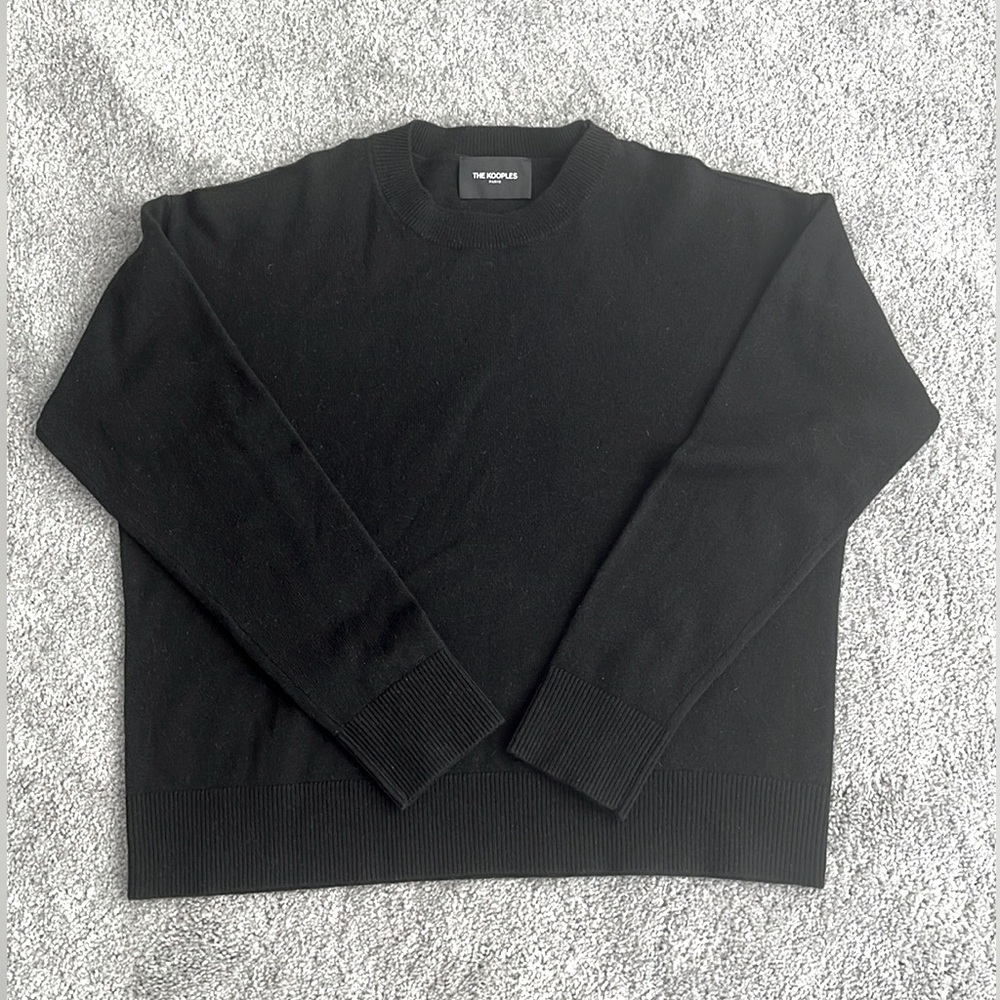 👚 NWT The Kooples black sweater